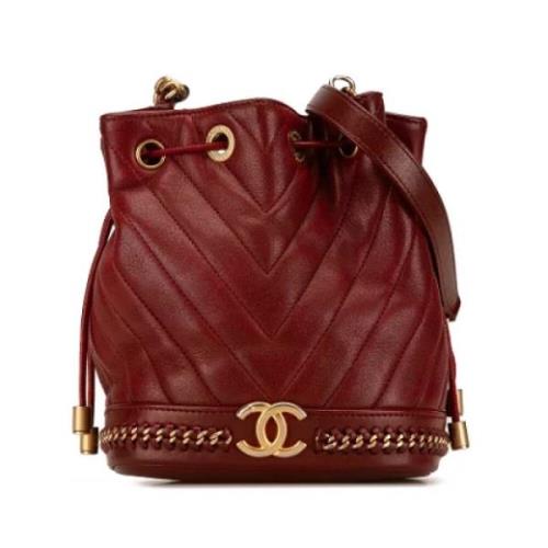 Pre-owned Leather chanel-bags