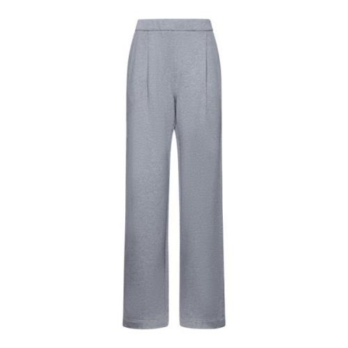 Grå Sweatpants Brede Ben