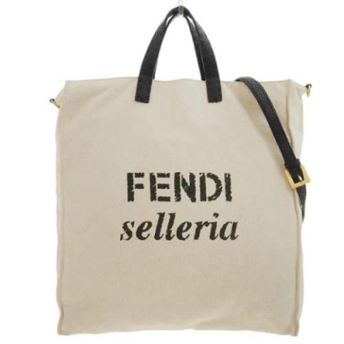 Pre-owned Canvas fendi-bags