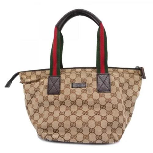 Pre-owned Canvas gucci-bags