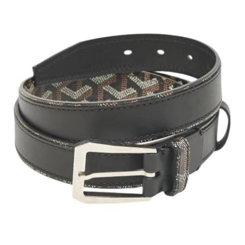 Pre-owned Coated canvas belts