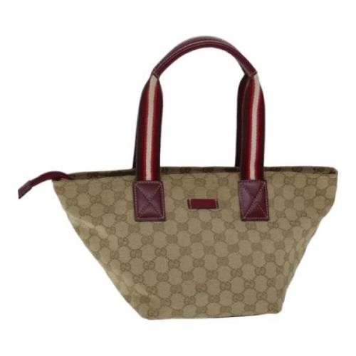 Pre-owned Canvas gucci-bags