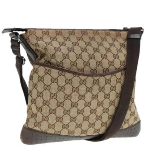 Pre-owned Canvas gucci-bags