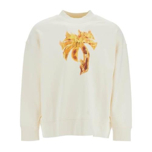 Brennende Palm Oversized Crewneck Sweatshirt