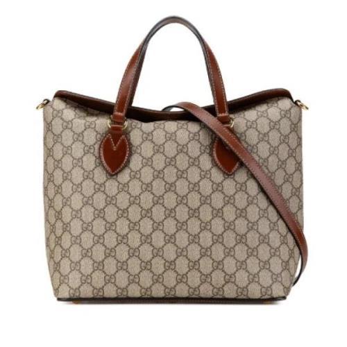 Pre-owned Canvas gucci-bags