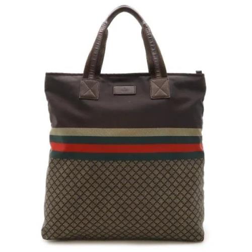 Pre-owned Canvas gucci-bags