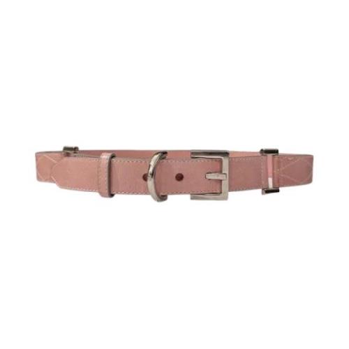 Pre-owned Leather belts