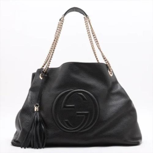 Pre-owned Leather gucci-bags