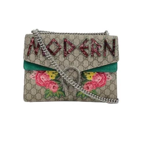 Pre-owned Canvas gucci-bags