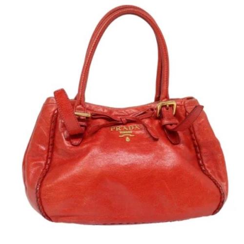 Pre-owned Leather prada-bags