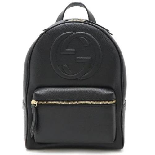 Pre-owned Leather backpacks