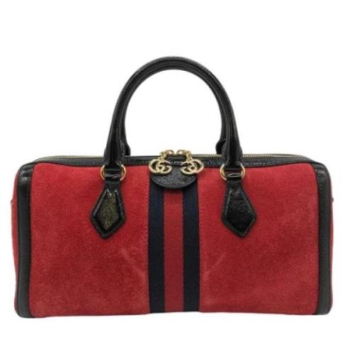 Pre-owned Suede gucci-bags