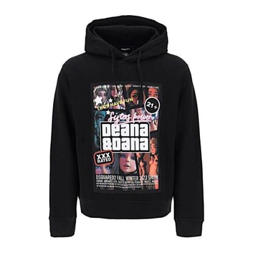 Stilig hettegenser sweatshirt