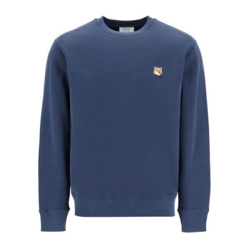 Fox Head Patch Crewneck Sweatshirt