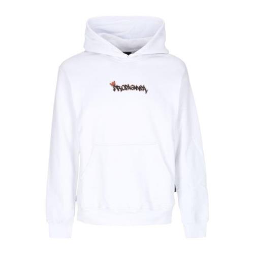 Hvit Prince Hoodie Langermet Sweatshirt