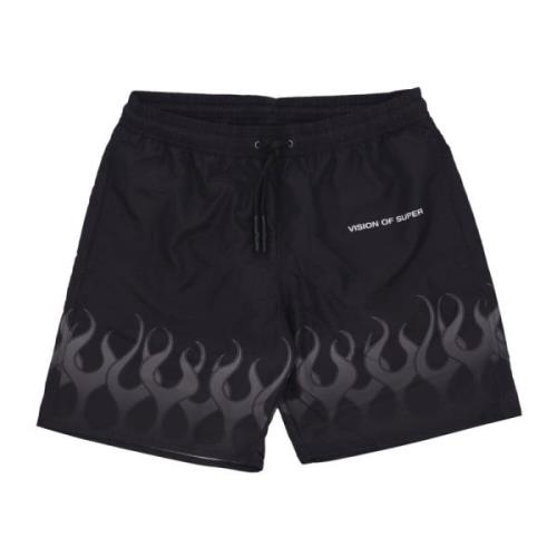 Flames Svømmeshorts Svart/grå