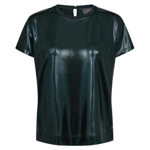 Grønn Metallic Tee for høst/vinter