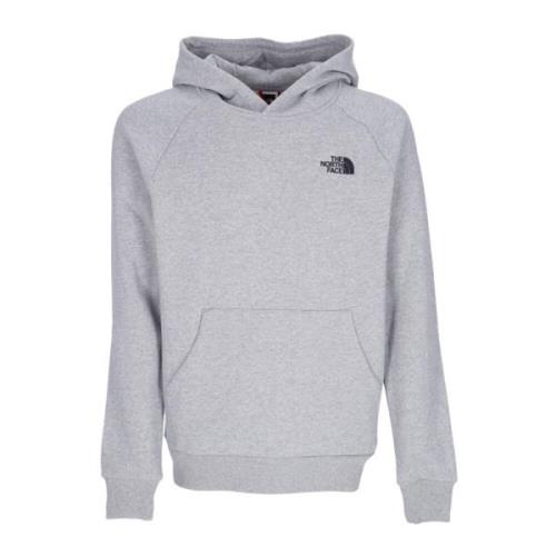 Raglan Redbox Hoodie Light Grey