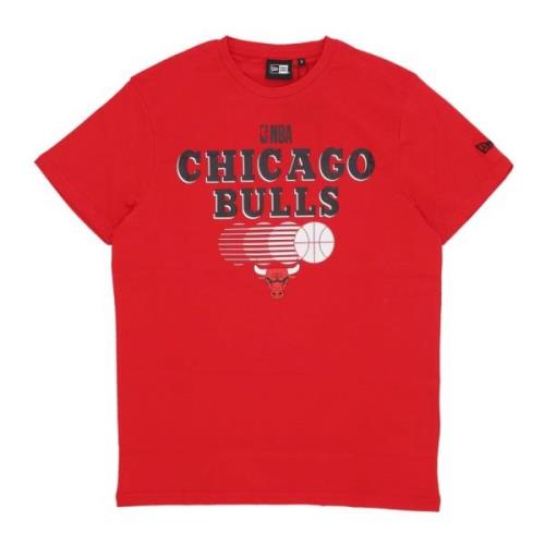 Chicago Bulls NBA Grafisk Tee Rød/Svart