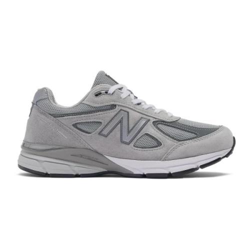 990v4 Core Grey/Silver Sneakers