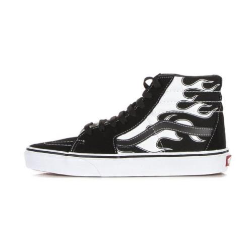 Flame Print High Top Sneaker