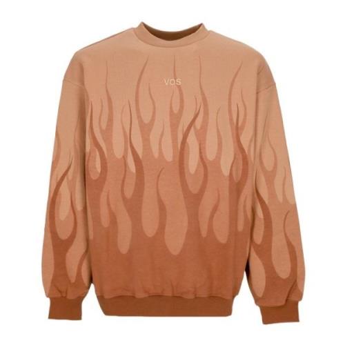 Flammer Lett Crewneck Sweatshirt Terracotta