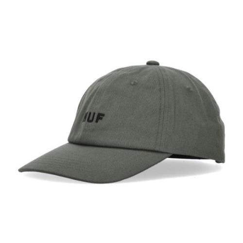 Buet visir lue 6 panel hatt