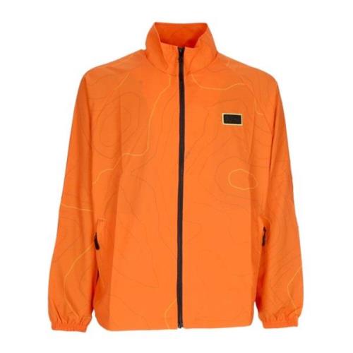 Oransje Tracksuit Jakke med Glidelås