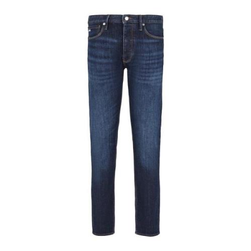 Slim Fit Dirty Effekt Herre Jeans