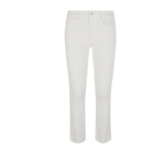 Cream Puffs Flared Cropped Jeans