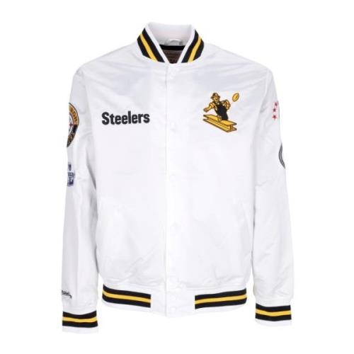 Pittsburgh Steelers Bomberjakke Hvit