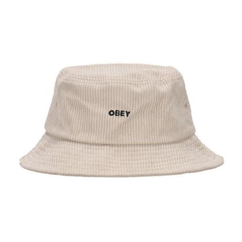 Dristig Cord Bucket Hat Ubleket