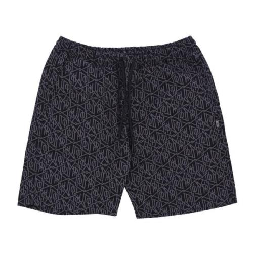 Monogram Jogger Shorts Svart