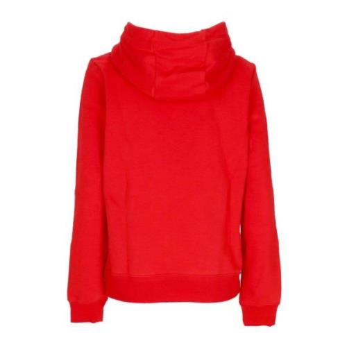 Sportswear Club Fleece Hoodie Rød/Hvit