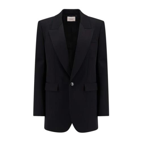 Ull Blazer med Peak Revers