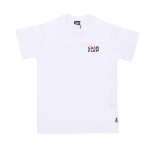 Slot Tee White T-skjorte Brodert Logo