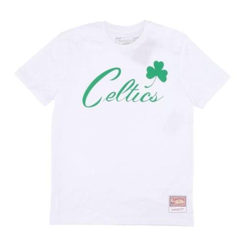 Boston Celtics Logo Tee Hvit