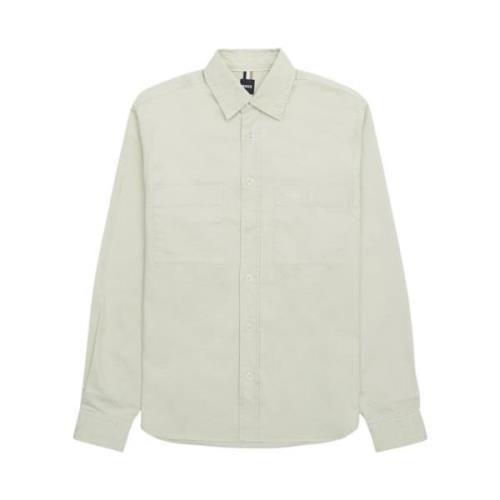 Hvit Overshirt C-Owen-2Pp-E-C1-243