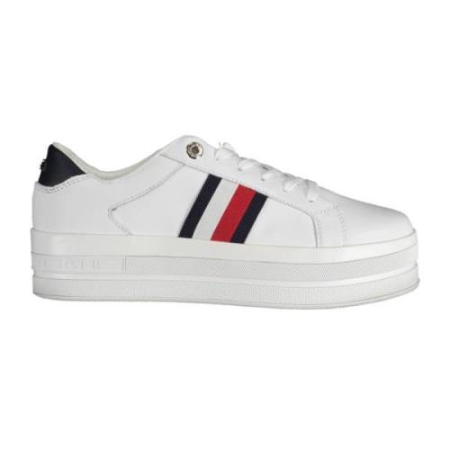 Hvit Polyester Sneaker