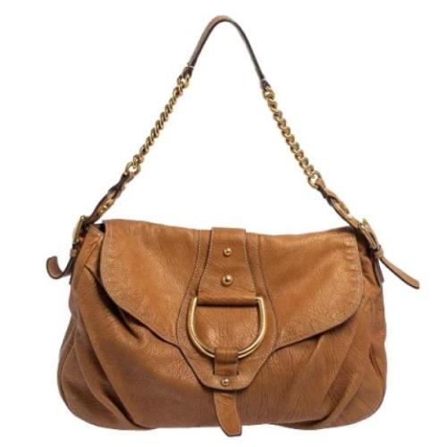 Pre-owned Leather shoulder-bags