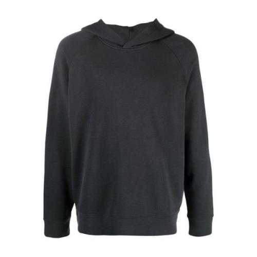 Svart Popover Hoodie Genser