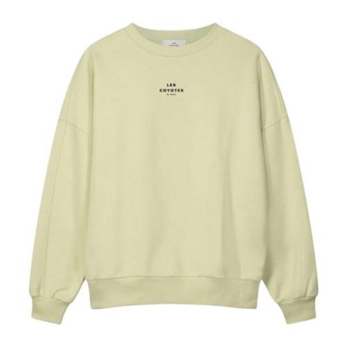 Hvit Jade Logo Sweatshirt