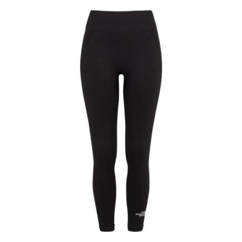 Sort Seamless Legging for Kvinner