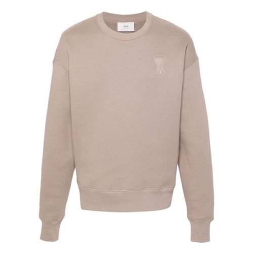 Casual Beige Sweatshirt