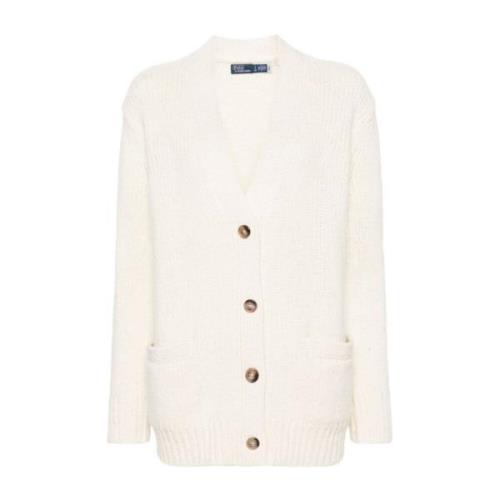 Beige Ull Langermet Cardigan