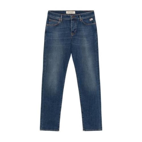 Mørk Vask Slim Fit Denim Jeans