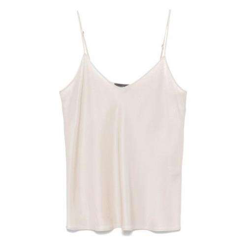 Casual Beige Tank Top