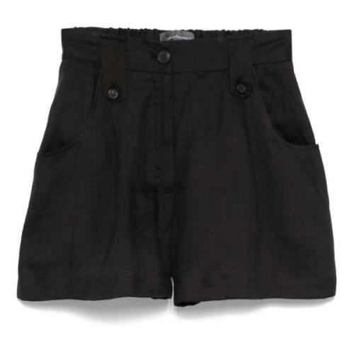 Casual Svart Bermuda Shorts