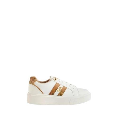 Hvite Sneakers Geo Classic Stil