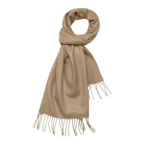 Beige Skjerf Klassisk Light Camel